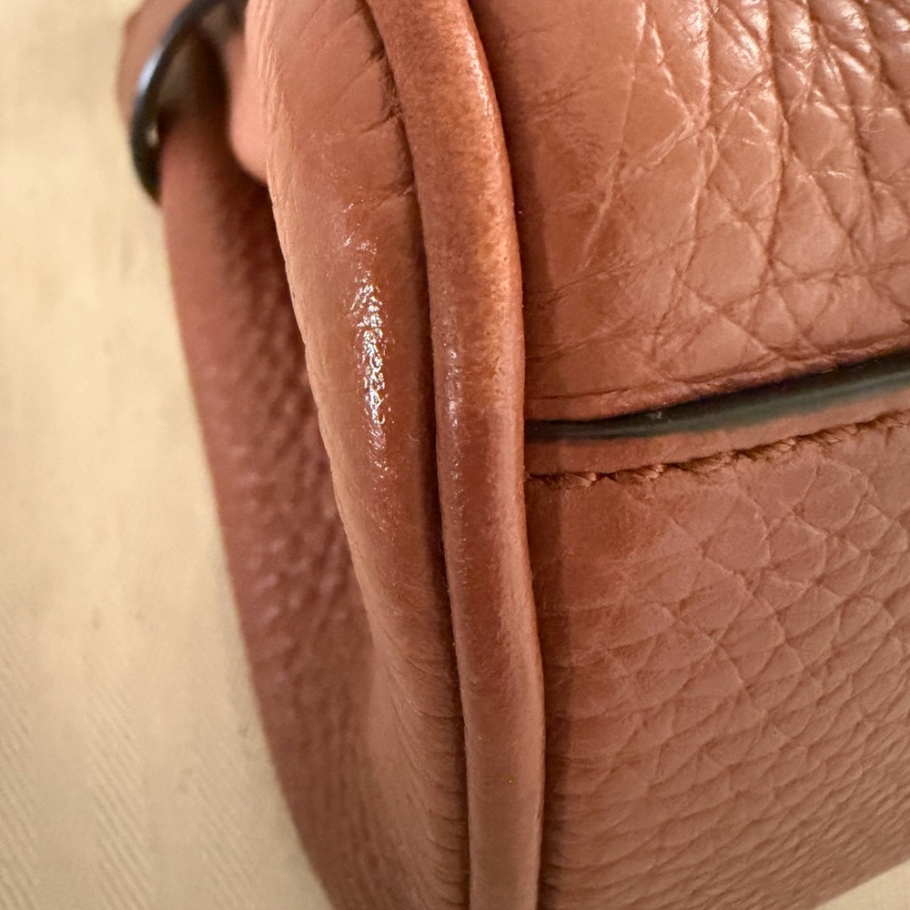 Mulberry Braided-Handle Mini Satchel in Chestnut - Picture 12 of 16
